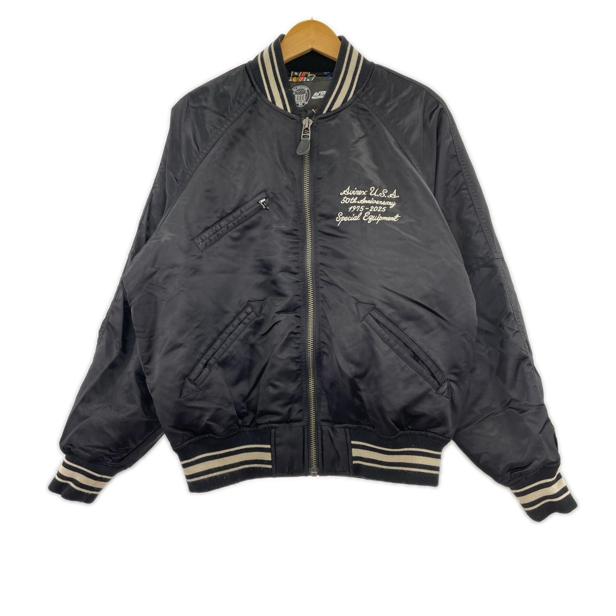 ジャケット 50th VARSITY CHAMPS AWARD JACKET 黒 M M ブラック