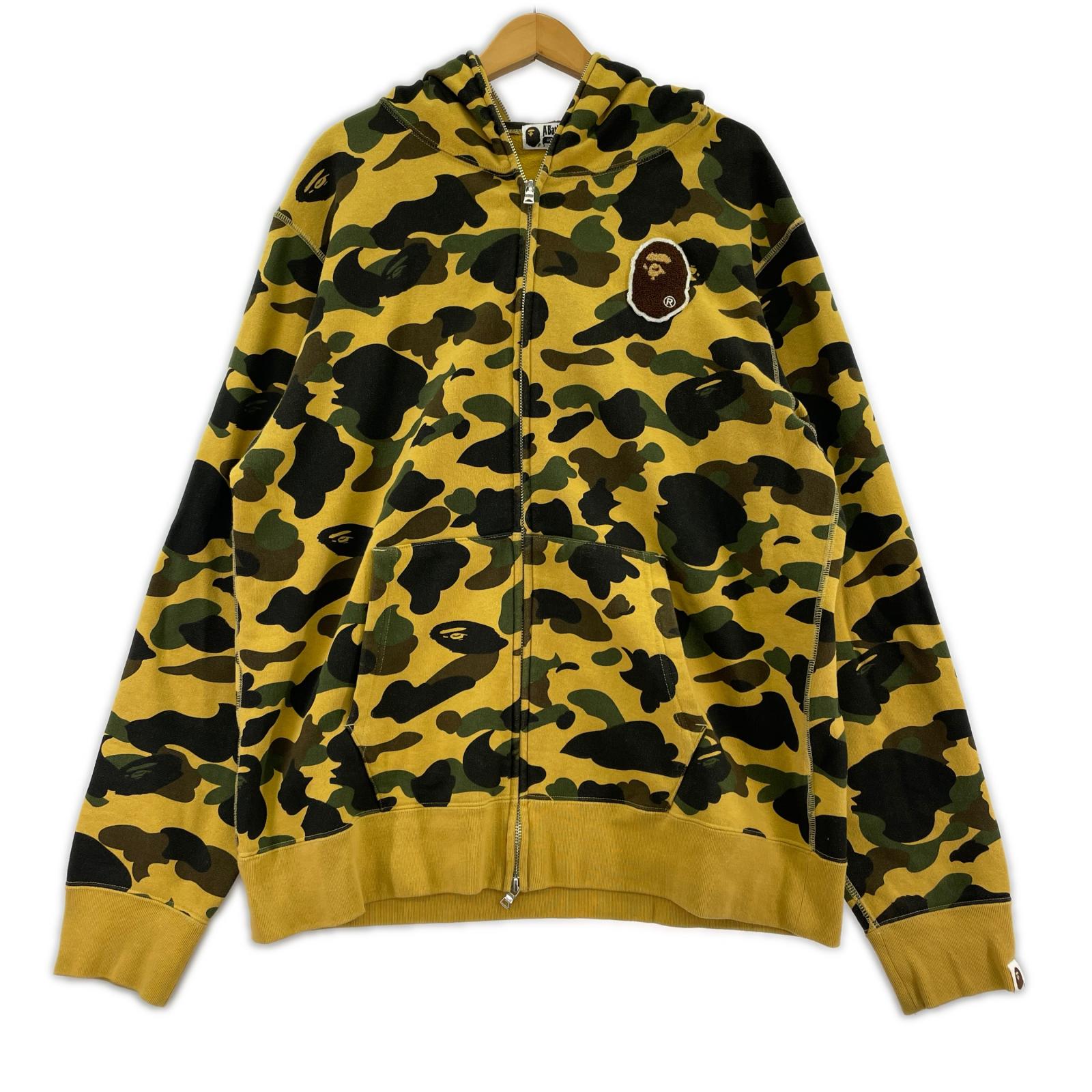 パーカー 1ST CAMO APE HEAD PATCH FULL ZIP XL