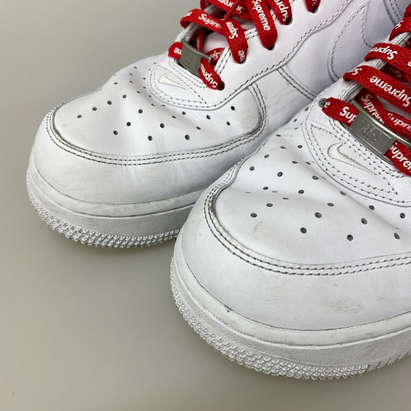 スニーカー ×Supreme Air Force 1 26.5cm 26.5cm (US8 1/2 UK8 EU43) ホワイト
