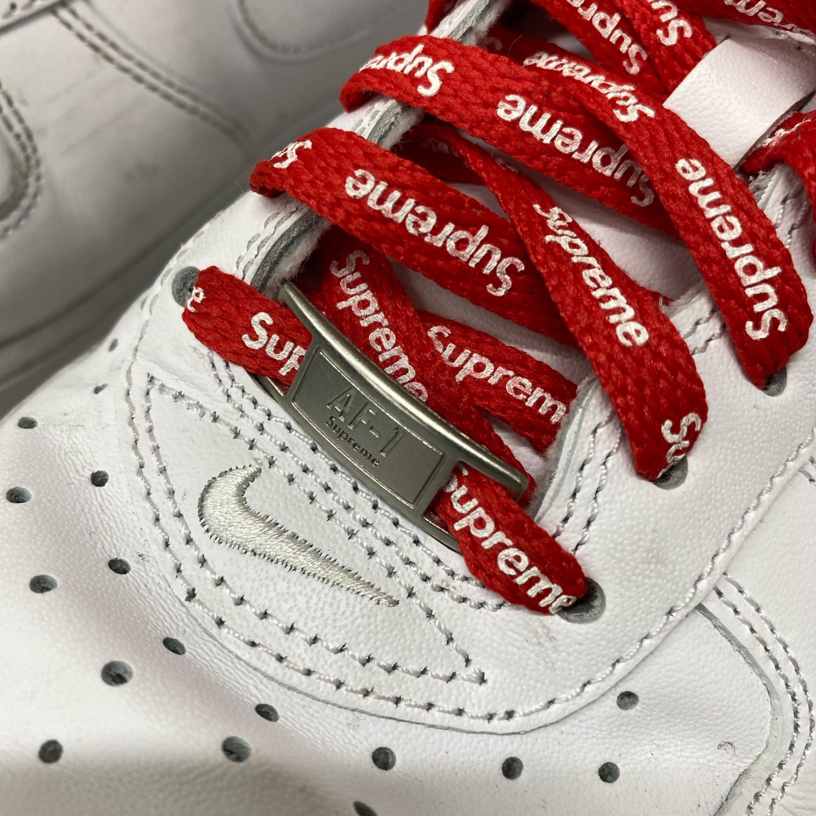 スニーカー ×Supreme Air Force 1 26.5cm 26.5cm (US8 1/2 UK8 EU43) ホワイト