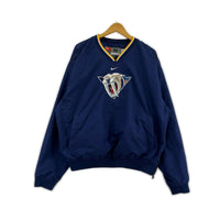 長袖Ｔシャツ NHL ナッシュビル ナイロンプルオーバー 青 (M) M ブルー