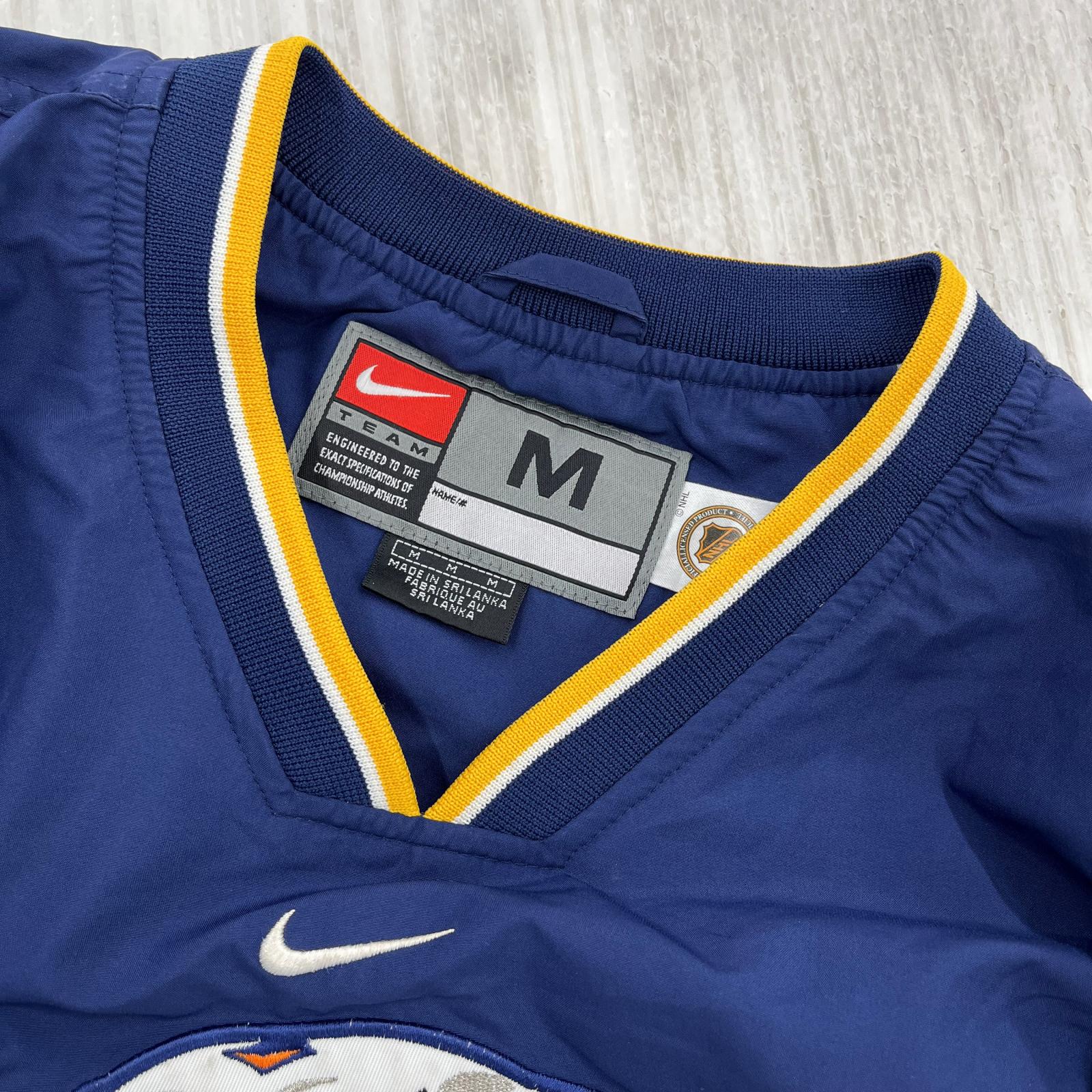 長袖Ｔシャツ NHL ナッシュビル ナイロンプルオーバー 青 (M) M ブルー
