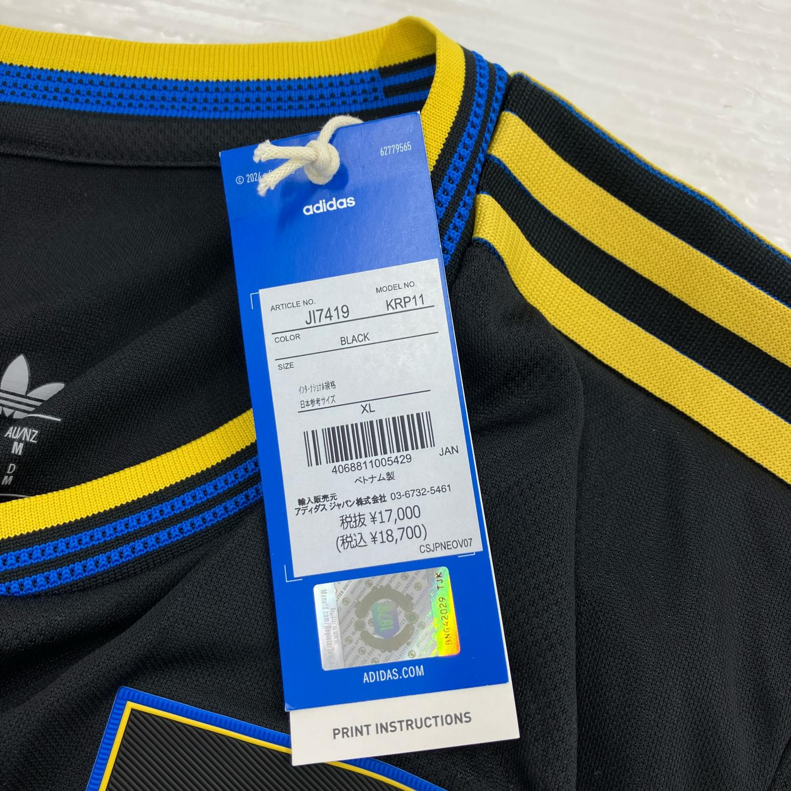 半袖Ｔシャツ Manchester United ユニフォーム オーセンティック （XL） M ブラック