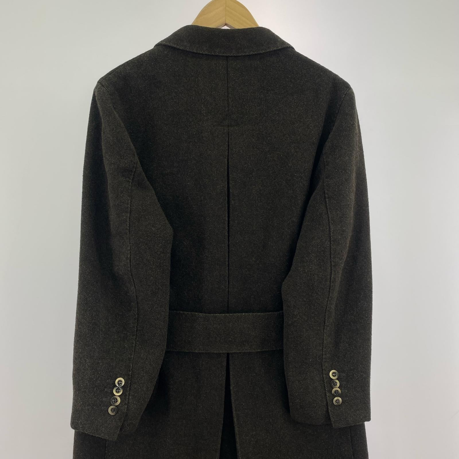 ジャケット BOGLIOLI ウールコート ダークグレー (44)