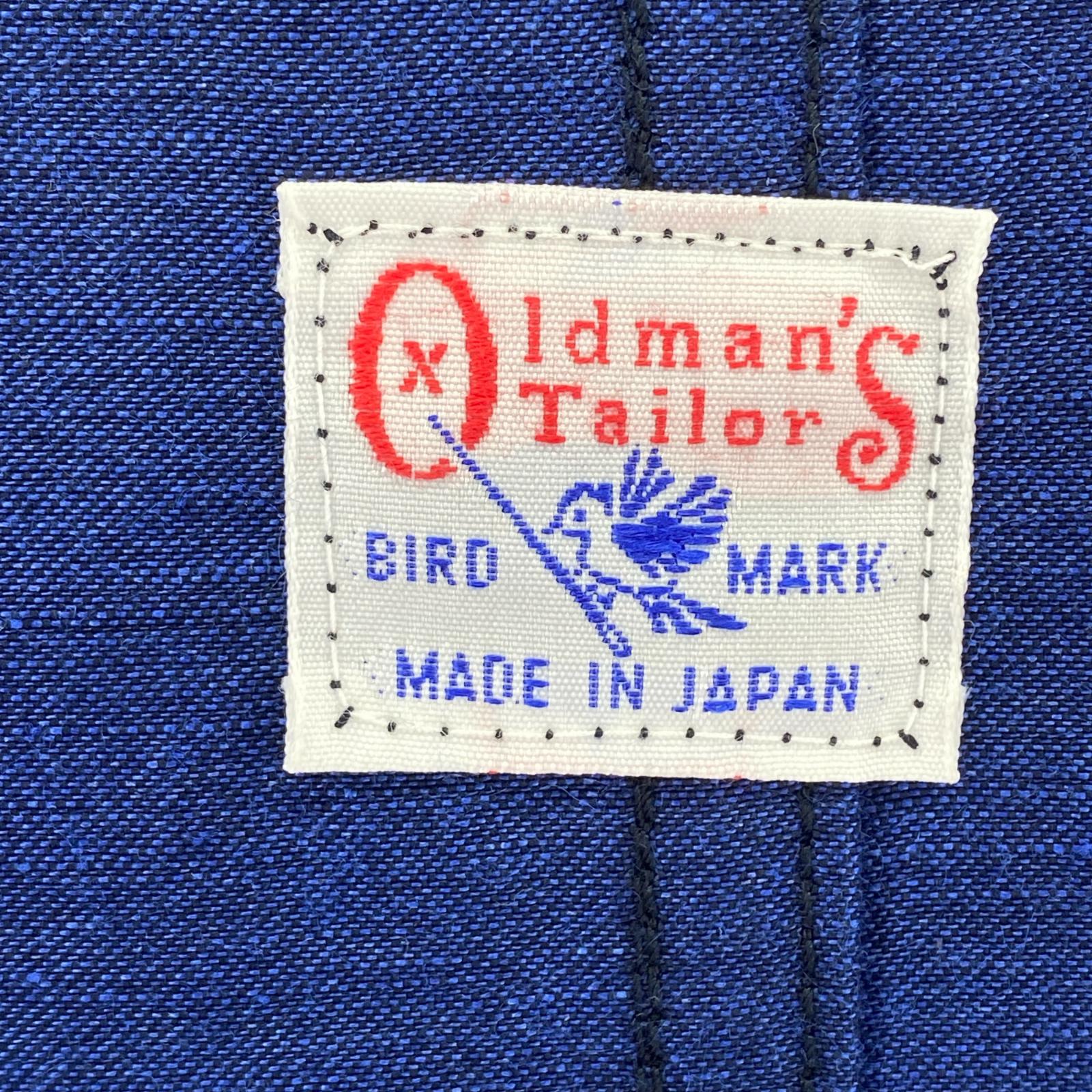 テーラードジャケット OLDMAN'S TAILOR コットンリネン 紺 (36) 36 ネイビー