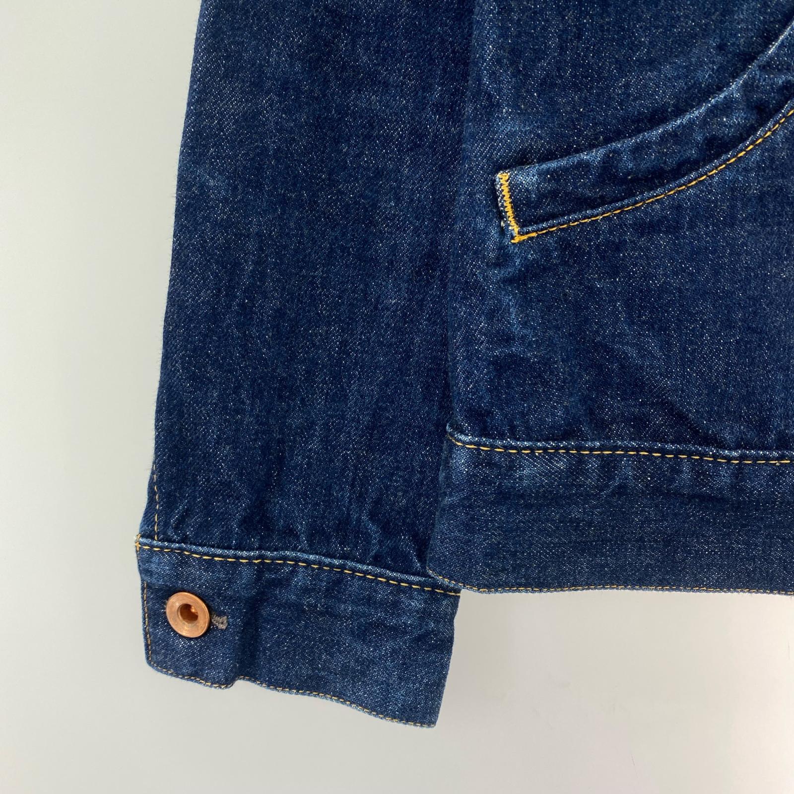 デニムジャケット 20SS インディゴ (00) ブルー