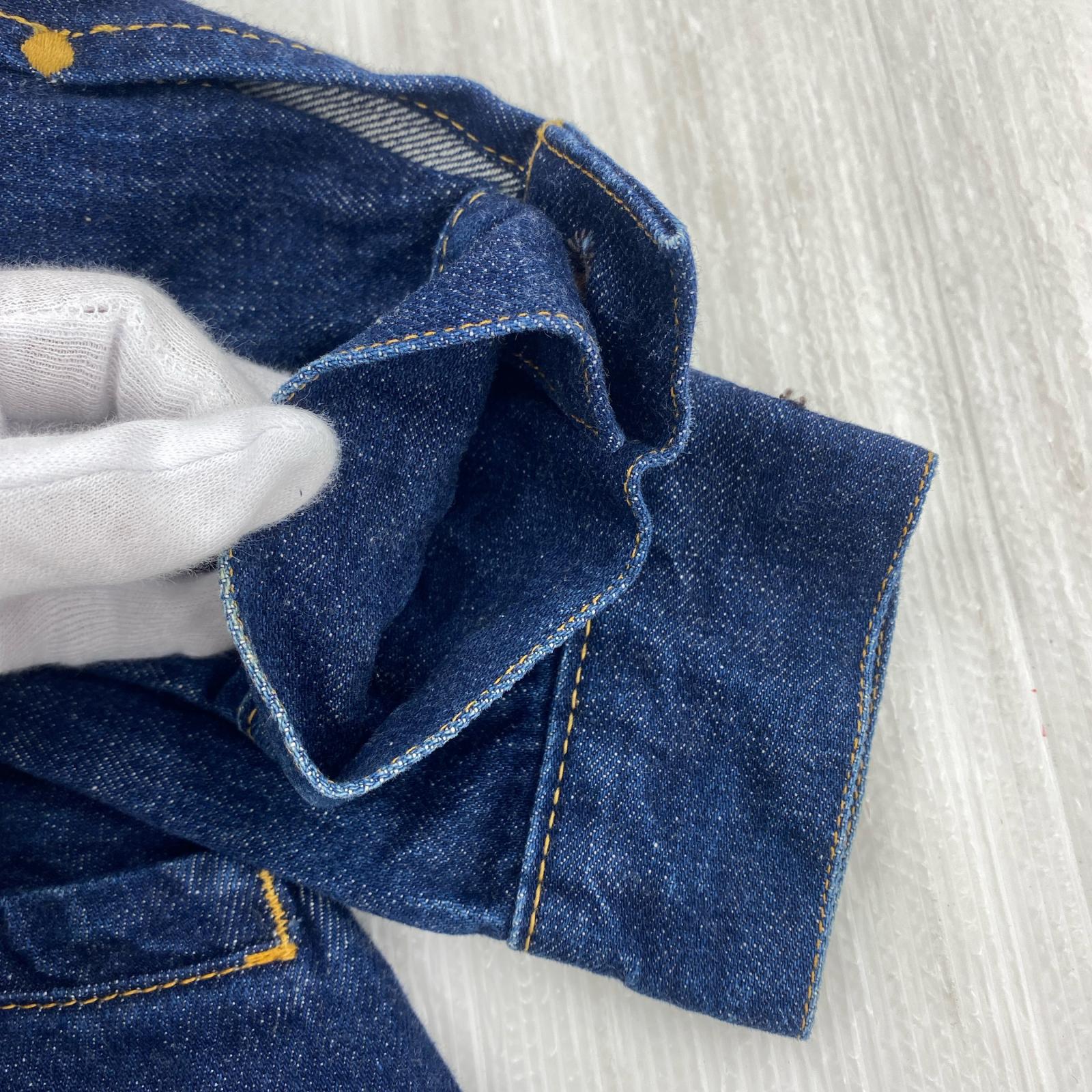 デニムジャケット 20SS インディゴ (00) ブルー