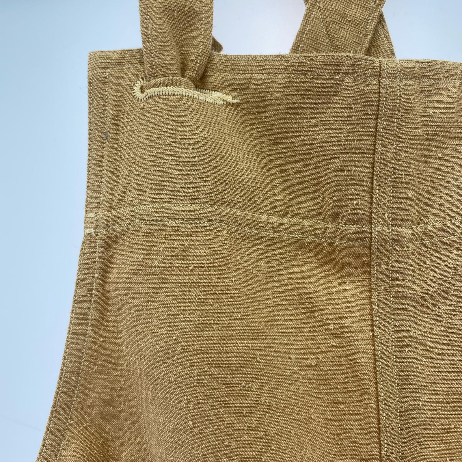 オーバーオール 22SS RAKINES SILK HEMP BACK SATIN BIB(2) 2 ブラウン
