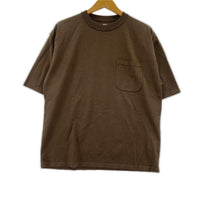 半袖Ｔシャツ 22SS Crewneck Knit Pocket Tee 茶 (36) 36 ブラウン