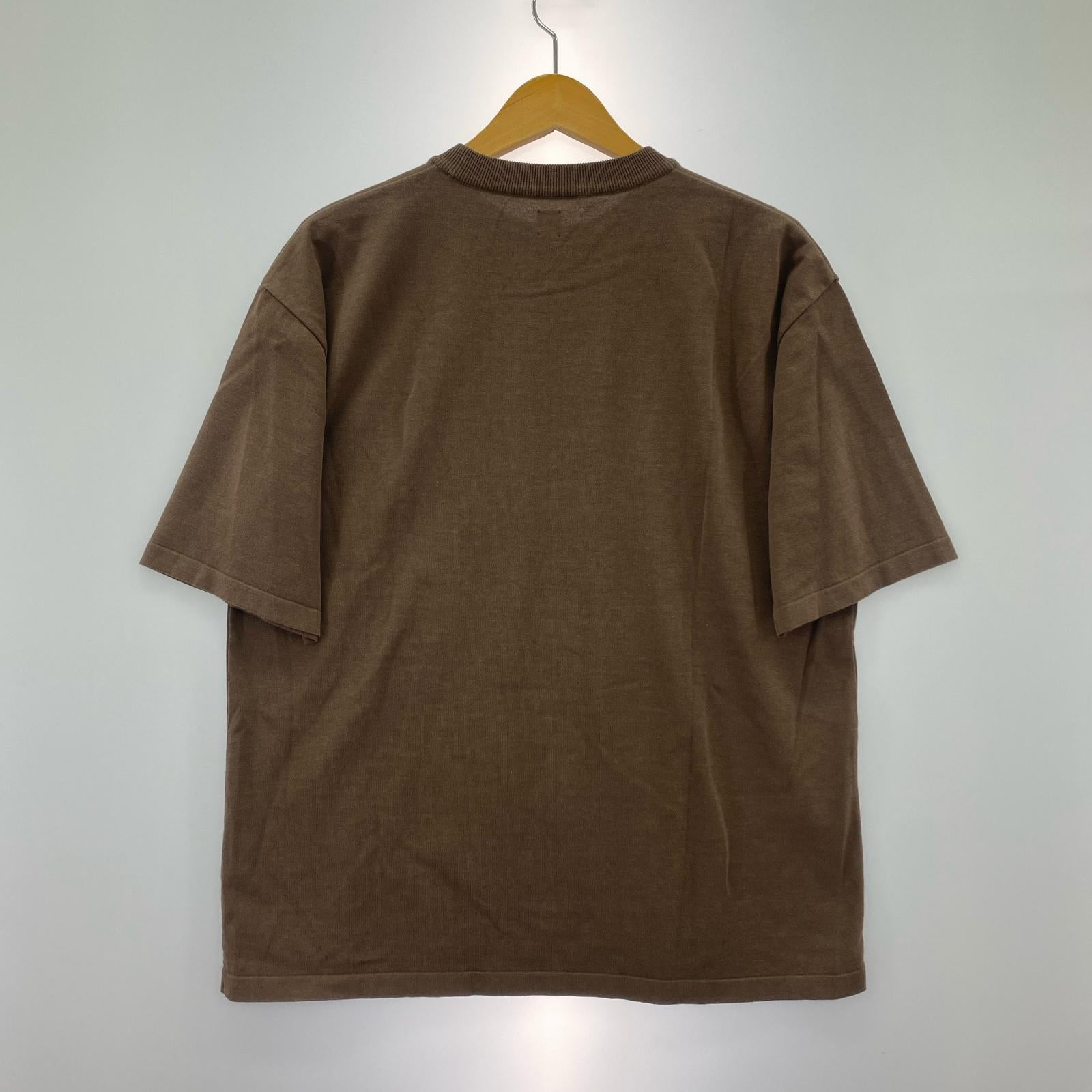 半袖Ｔシャツ 22SS Crewneck Knit Pocket Tee 茶 (36) 36 ブラウン