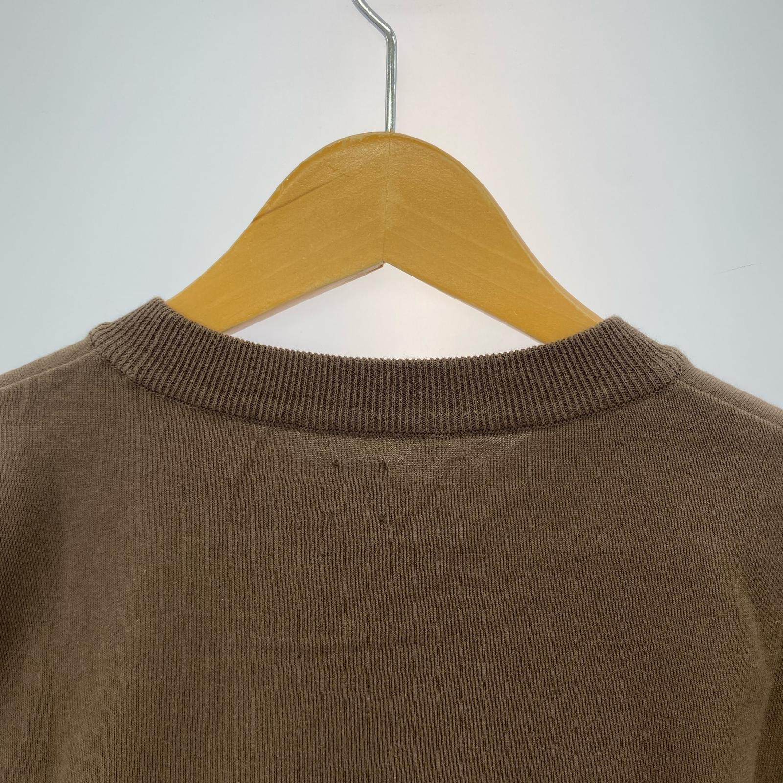 半袖Ｔシャツ 22SS Crewneck Knit Pocket Tee 茶 (36) 36 ブラウン