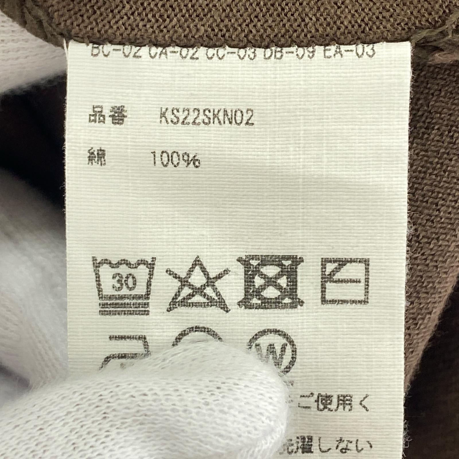 半袖Ｔシャツ 22SS Crewneck Knit Pocket Tee 茶 (36) 36 ブラウン