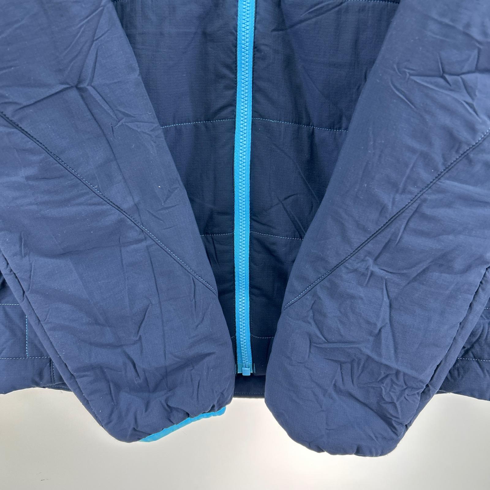 ジャケット patagonia 中綿ジャケットBL ※襟元 S ネイビー