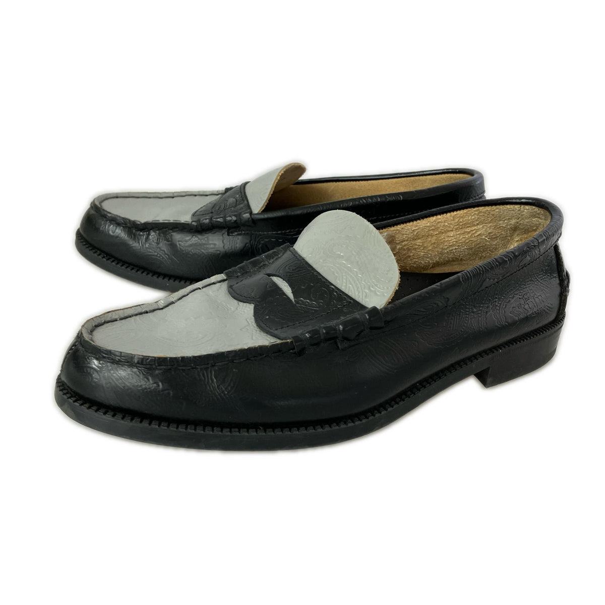 シューズ THE KENFORD ペイズリー ナイカラー ローファー 26EEE 26cm (US8 UK7 1/2 EU42)