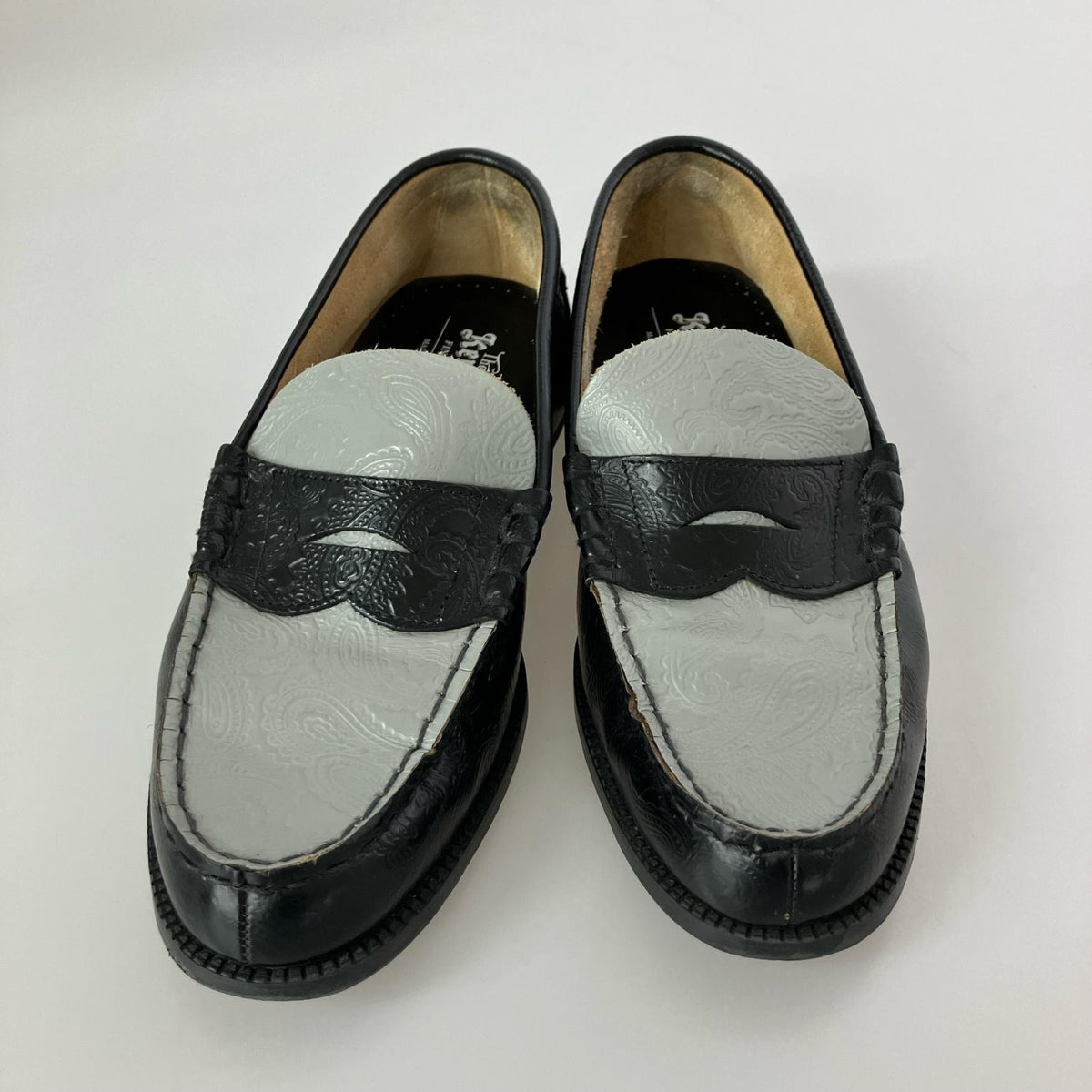 シューズ THE KENFORD ペイズリー ナイカラー ローファー 26EEE 26cm (US8 UK7 1/2 EU42)