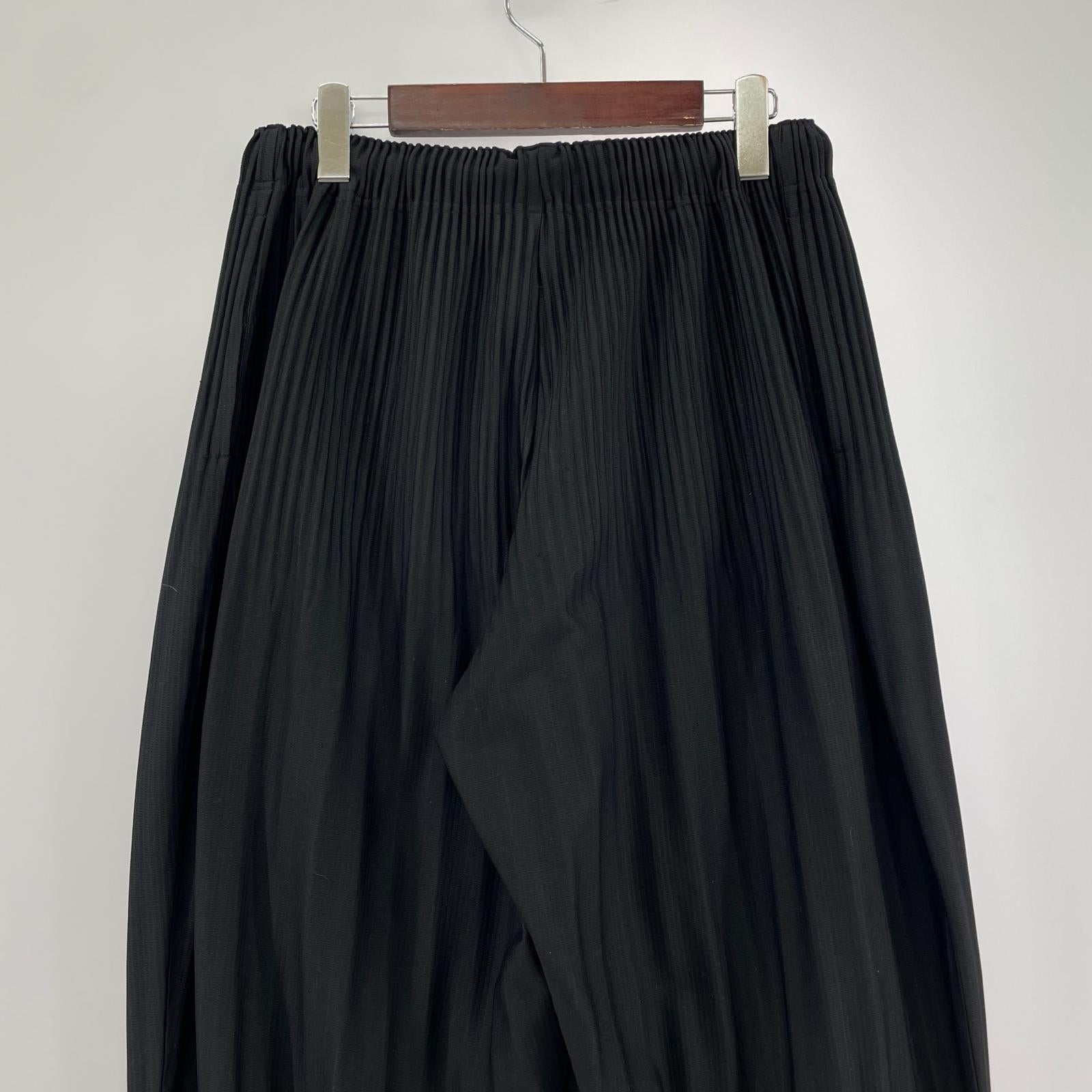 パンツ HOMME PLISSE BASICS 消しプリーツ (1) 1 ブラック