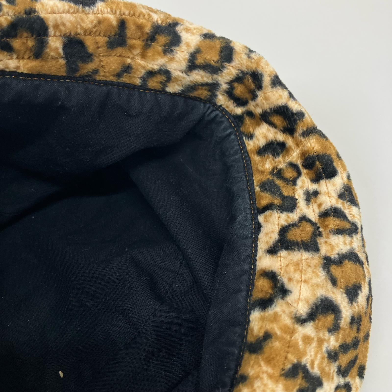 ハット Bucket Hat Leopard M