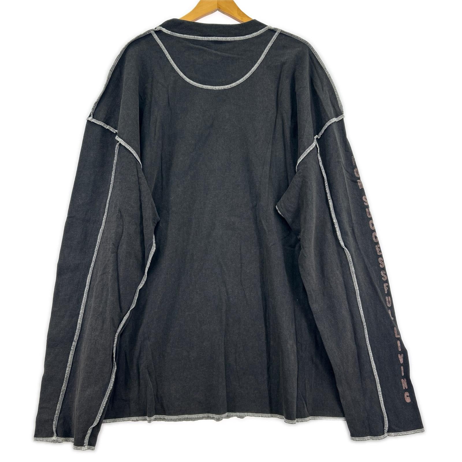 長袖Ｔシャツ インサイドアウトL/S Tee ブラック