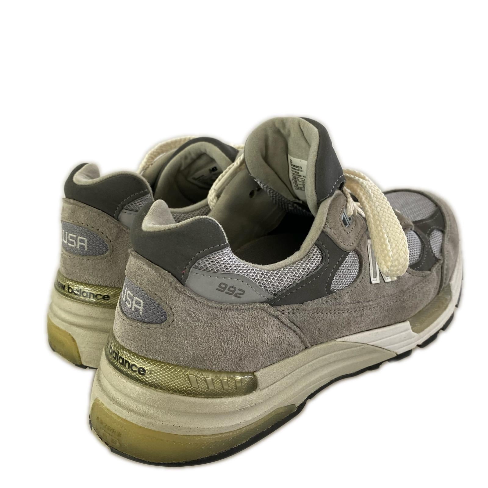 スニーカー 992 M992GR ローカット GRY (26.5) 26.5cm (US8 1/2 UK8 EU43) グレー