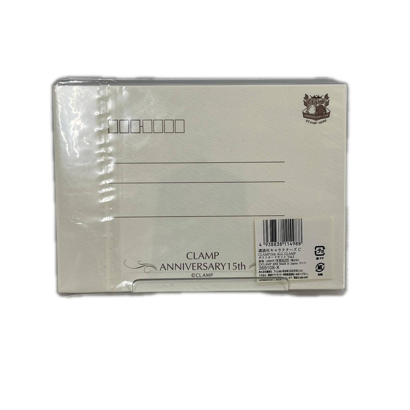 CLAMP15th ALL CLAMP ポストカードセット Vol.2 CLAMP15th ALL CLAMP ポストカードセットVol.2 フィギュア/グッズ