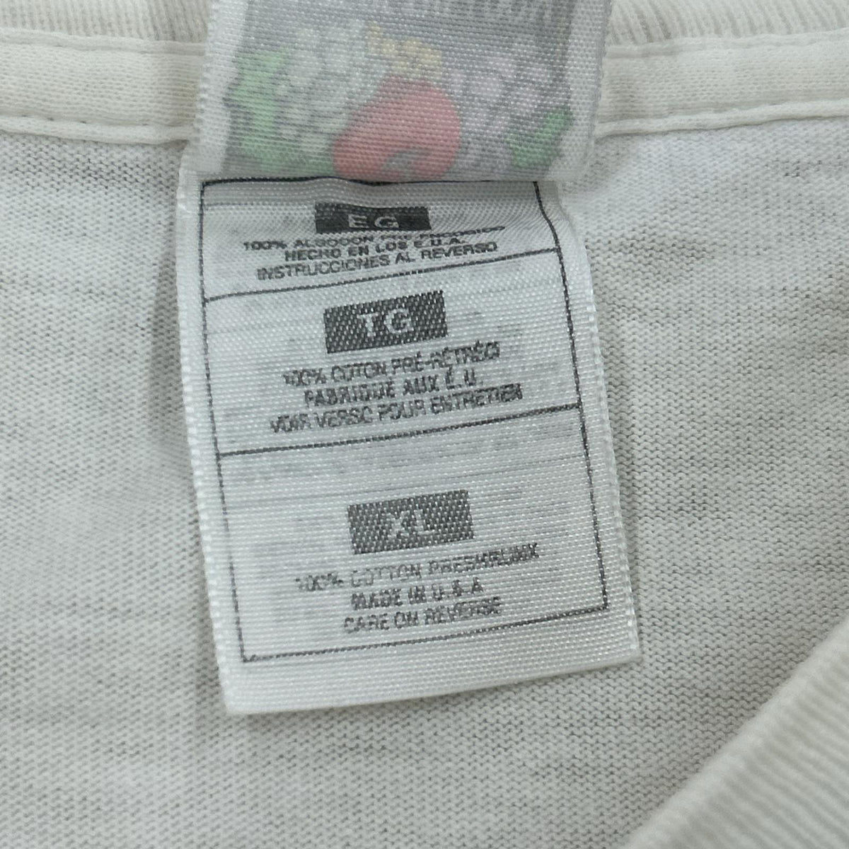 半袖Ｔシャツ FRUIT OF THE LOOM 90s Tｼｬﾂ ﾎﾜｲﾄ XL ホワイト