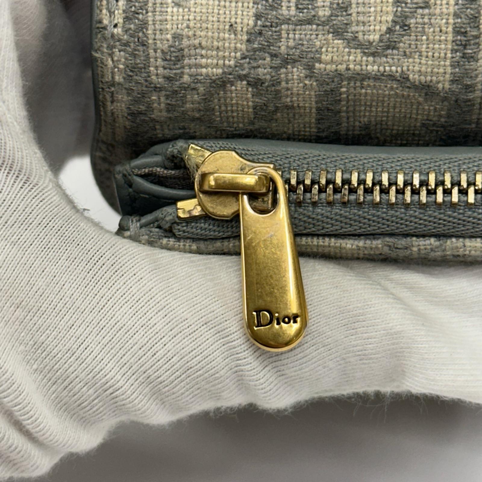Dior トロッター サドルロータス 三つ折り財布