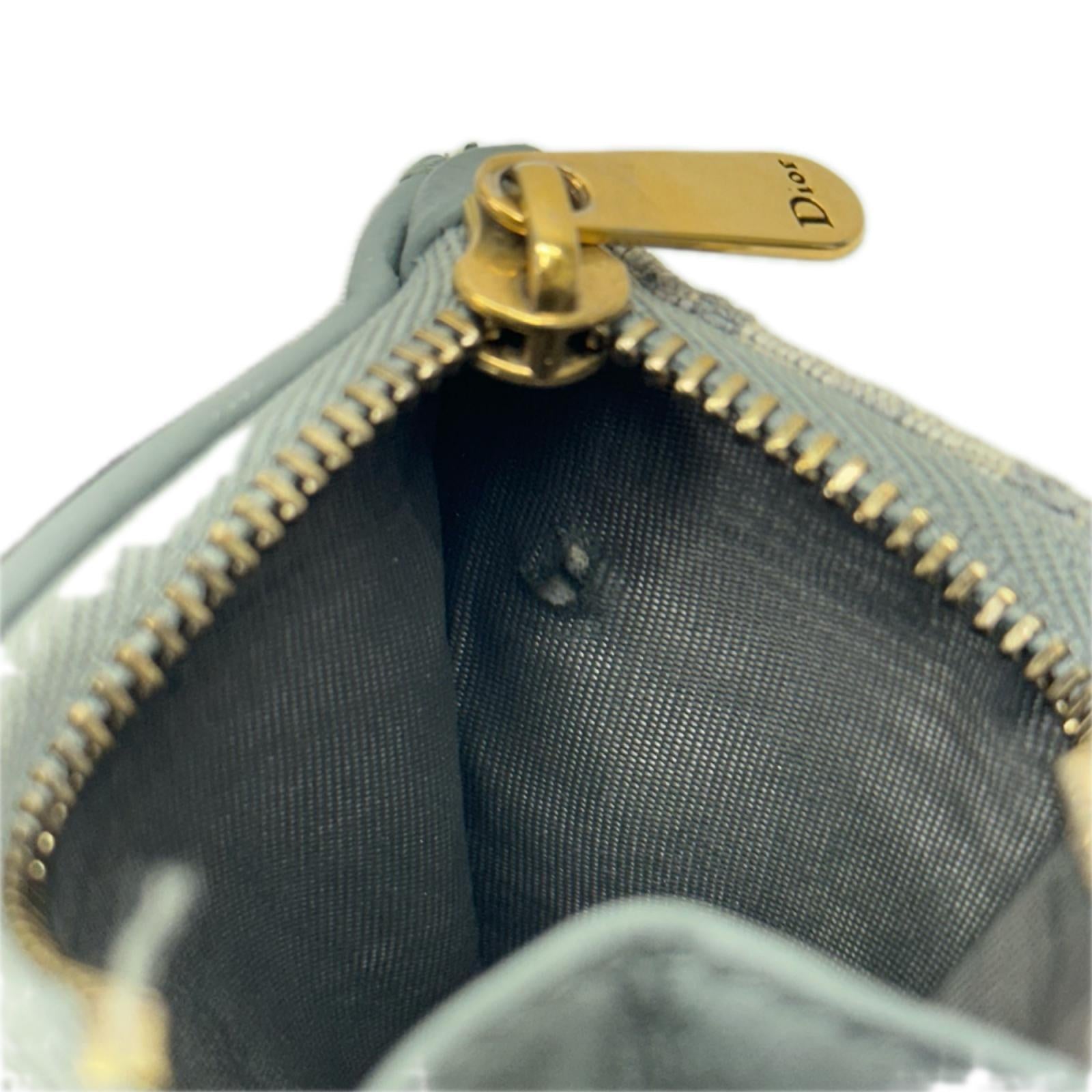 Dior トロッター サドルロータス 三つ折り財布