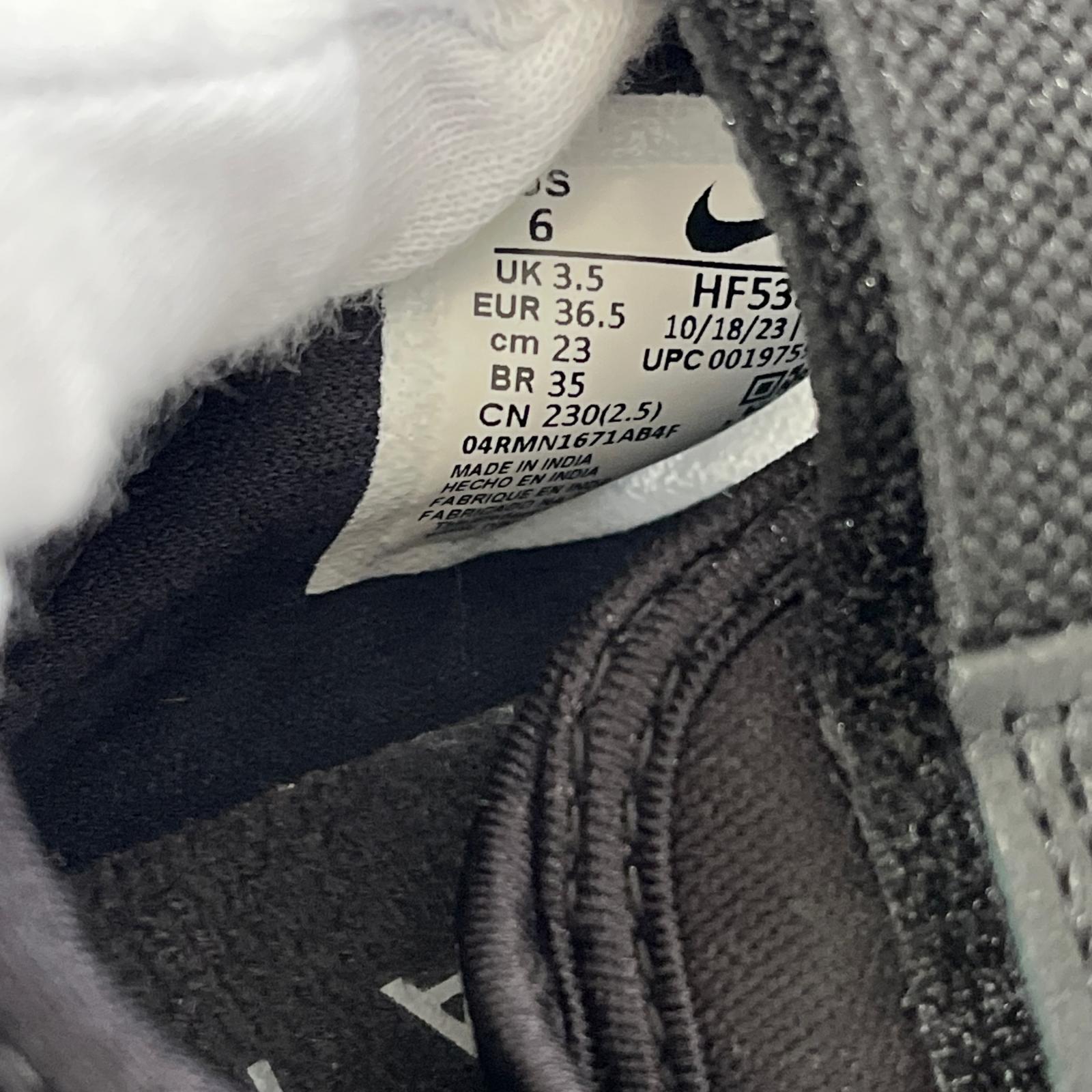 スニーカー AIR RIFT 23.0cm 23cm (US5 UK4 1/2 EU36) ブラック