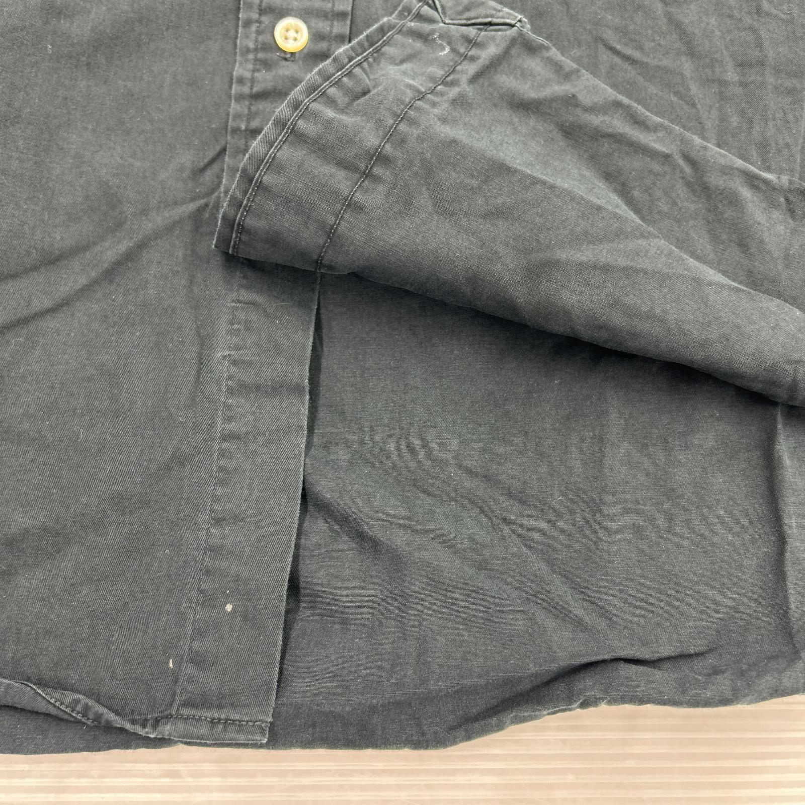 長袖シャツ BLAKE L/Sシャツ ブラック (XL) LL ブラック