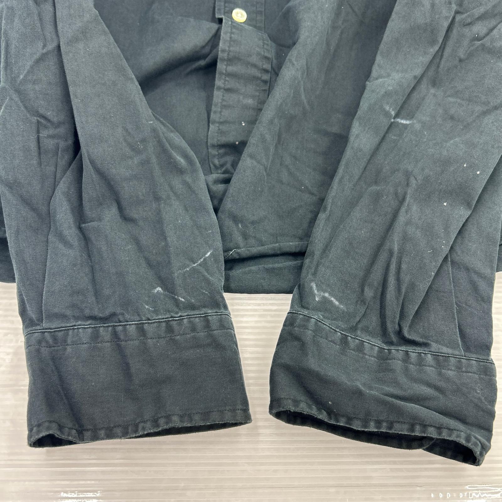 長袖シャツ BLAKE L/Sシャツ ブラック (XL) LL ブラック