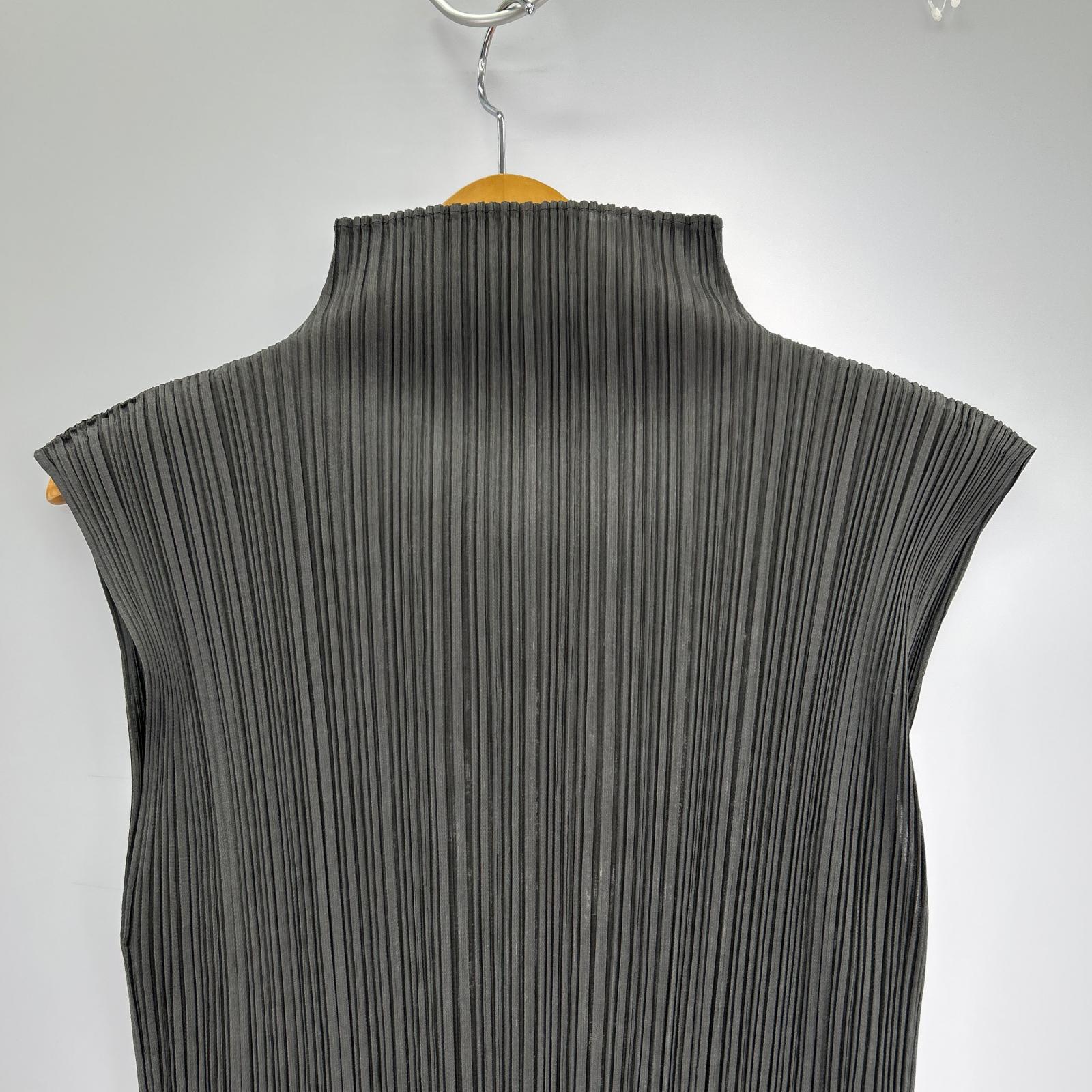その他トップス ハウネックノースリーブカットソー/グレー/size:3 3 グレー