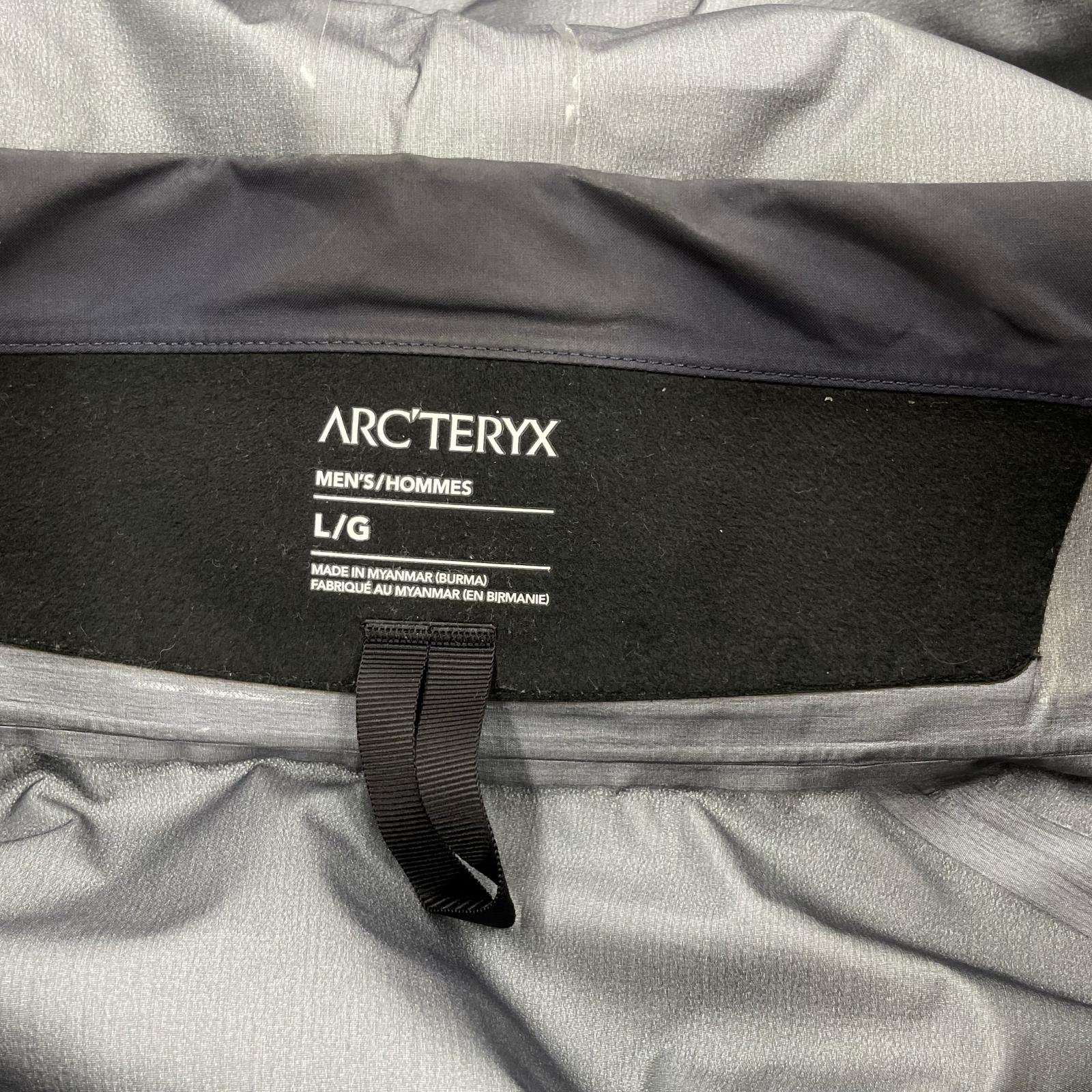 マウンテンパーカー ARC'TERYX BETA AR JACKET ベータAR マウンテンパーカー L 紺 L ネイビー