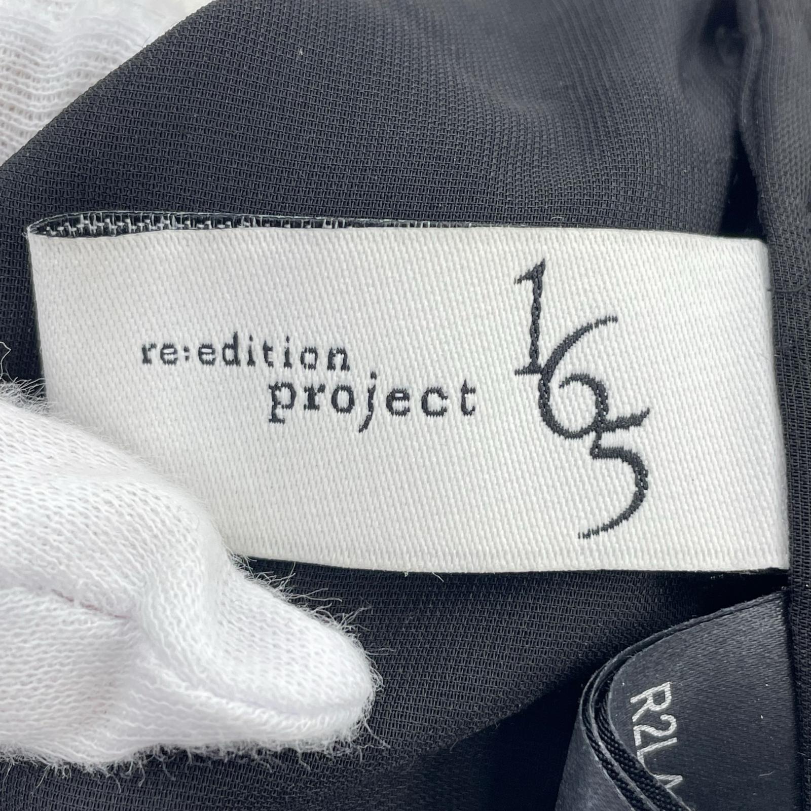 パンツ re:edition project 165 ベルベット サルエルパンツ 38 ブラック