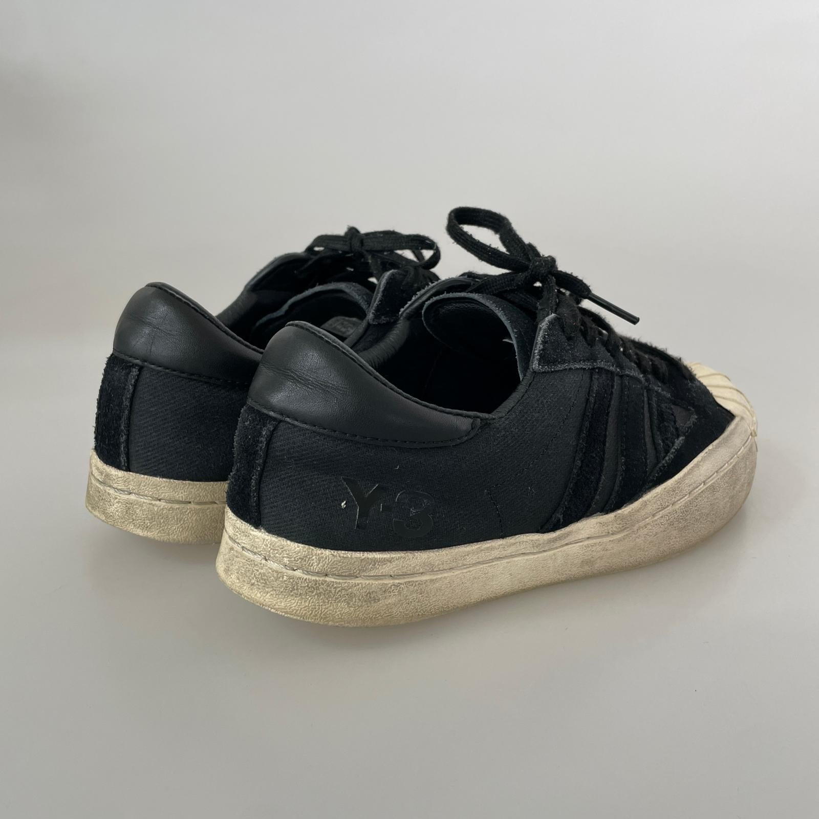 スニーカー Yohji Yamamoto YOHJI STAR 黒 24.0cm 24cm (US6 UK5 1/2 EU38) ブラック
