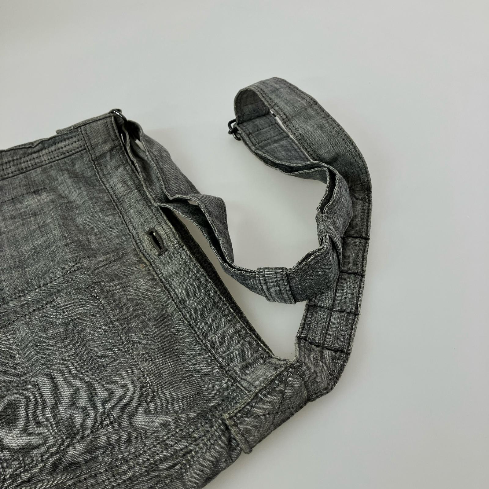ショルダーバッグ PORTER デニムショルダーバッグ グレー