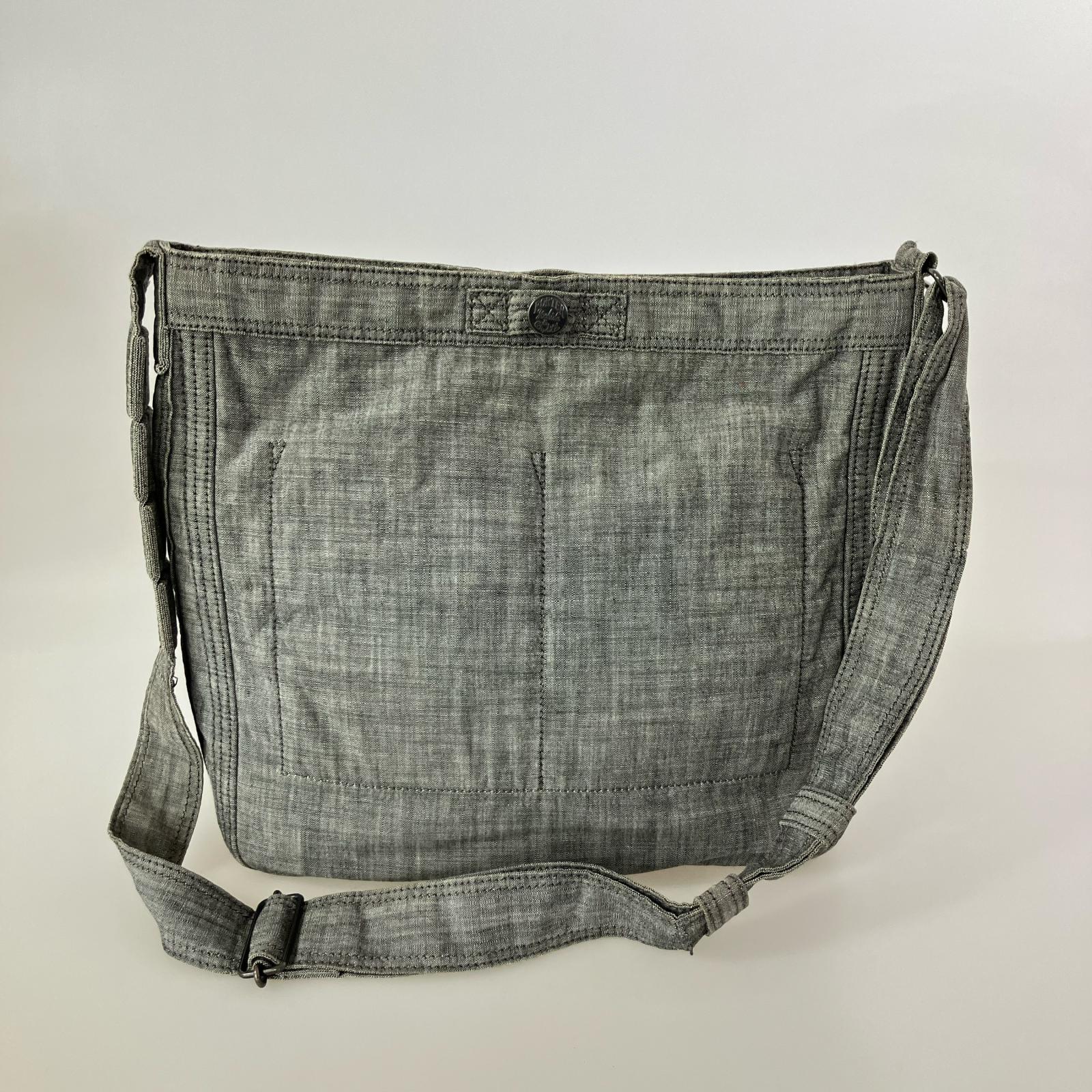 ショルダーバッグ PORTER デニムショルダーバッグ グレー