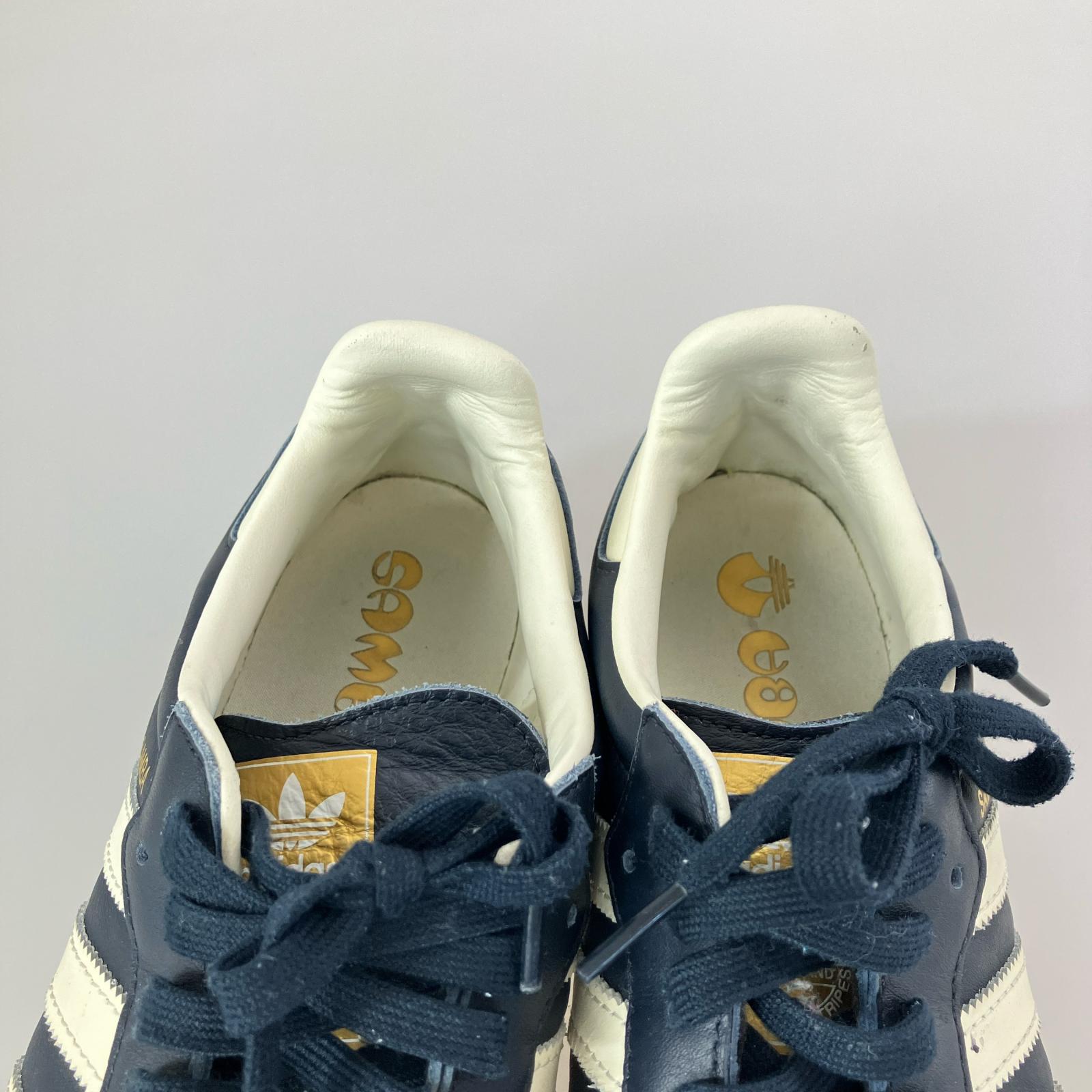 スニーカー SAMBA OG ID2056 紺 26.5cm 27cm (US9 UK8 1/2 EU44) ネイビー