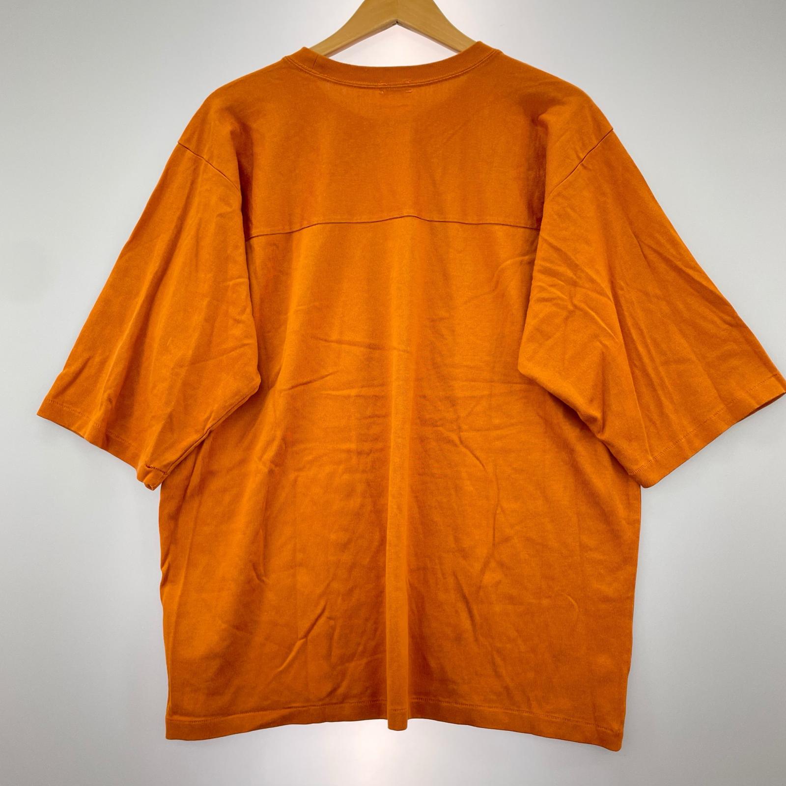 半袖Ｔシャツ FOUNDOUR 26SS COTTON RAYON FOOTBALL TEE 4 オレンジ 4 オレンジ