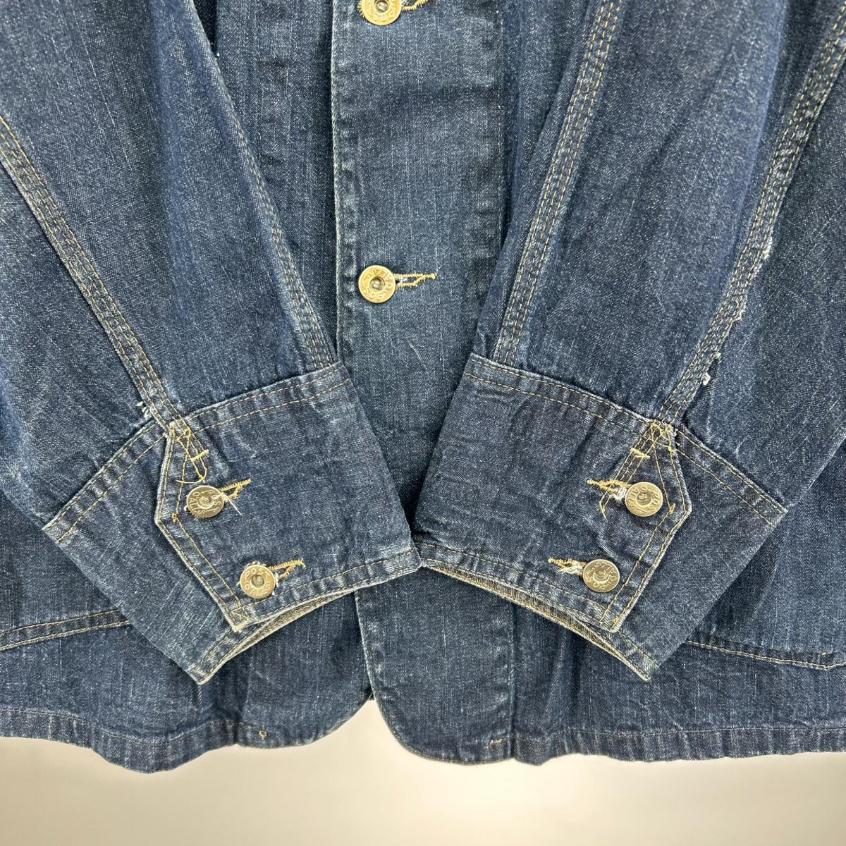 デニムジャケット 青 S ネイビー