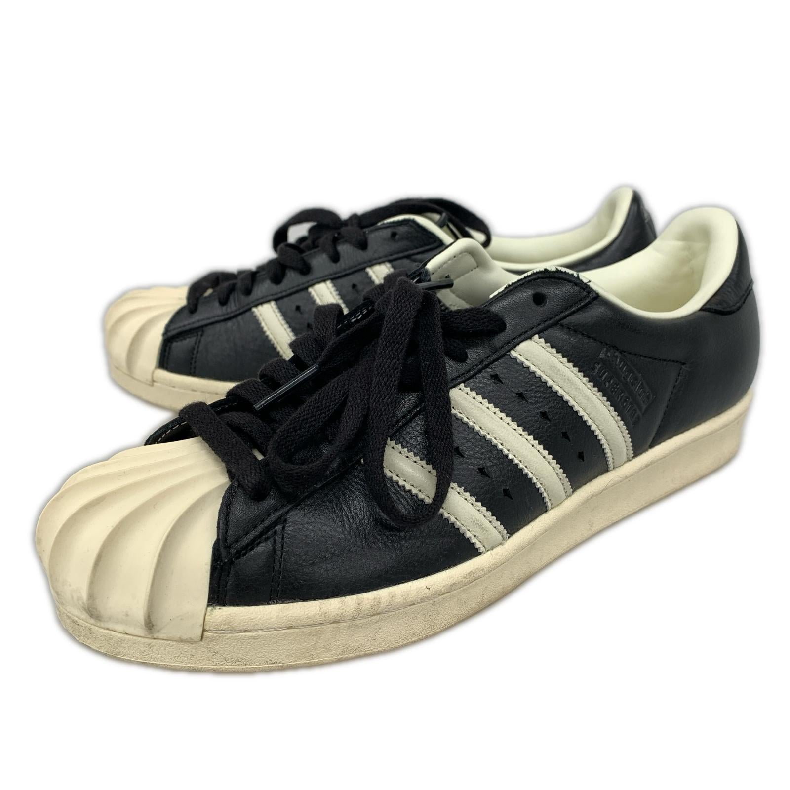 スニーカー adidas originals×THUG CLUB SUPERSTAR VINTAG JS1907 黒 (27.5) 27.5cm (US9 1/2 UK9 EU45) ブラック