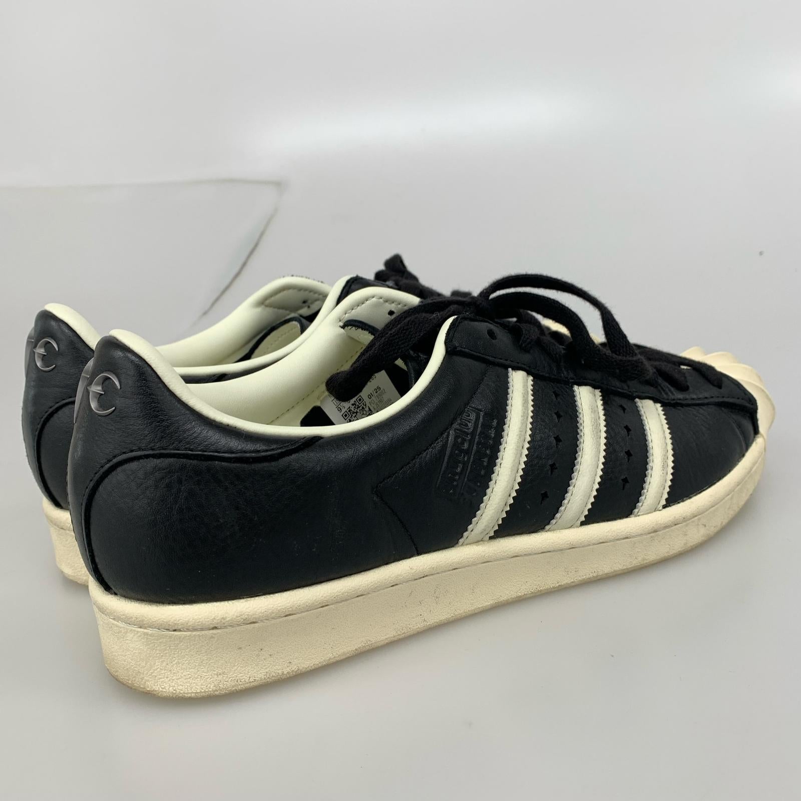 スニーカー adidas originals×THUG CLUB SUPERSTAR VINTAG JS1907 黒 (27.5) 27.5cm (US9 1/2 UK9 EU45) ブラック