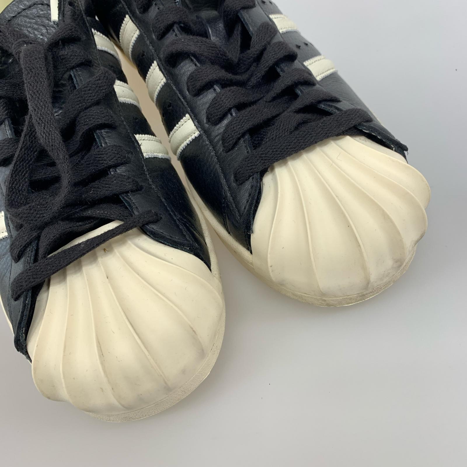 スニーカー adidas originals×THUG CLUB SUPERSTAR VINTAG JS1907 黒 (27.5) 27.5cm (US9 1/2 UK9 EU45) ブラック