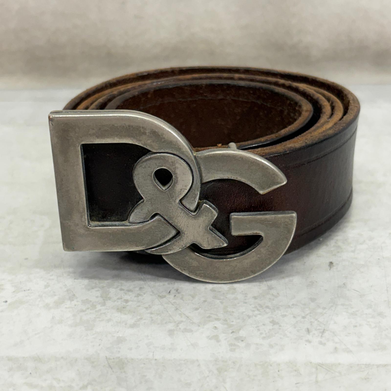 ベルト D&G Buckle Leather Belt
