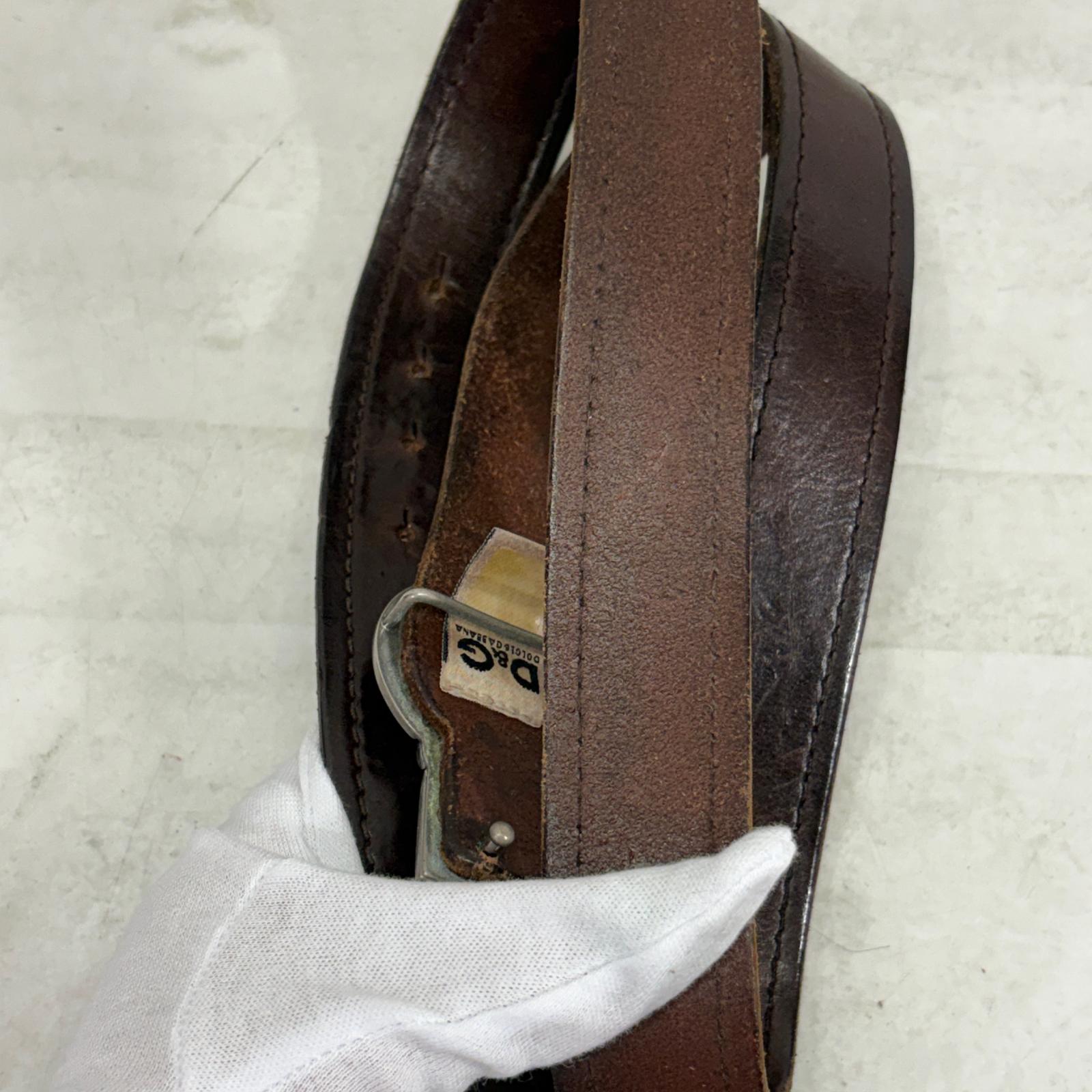 ベルト D&G Buckle Leather Belt