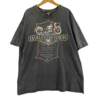半袖Ｔシャツ USA製 Hanesボディ モーターサイクルT ブラック