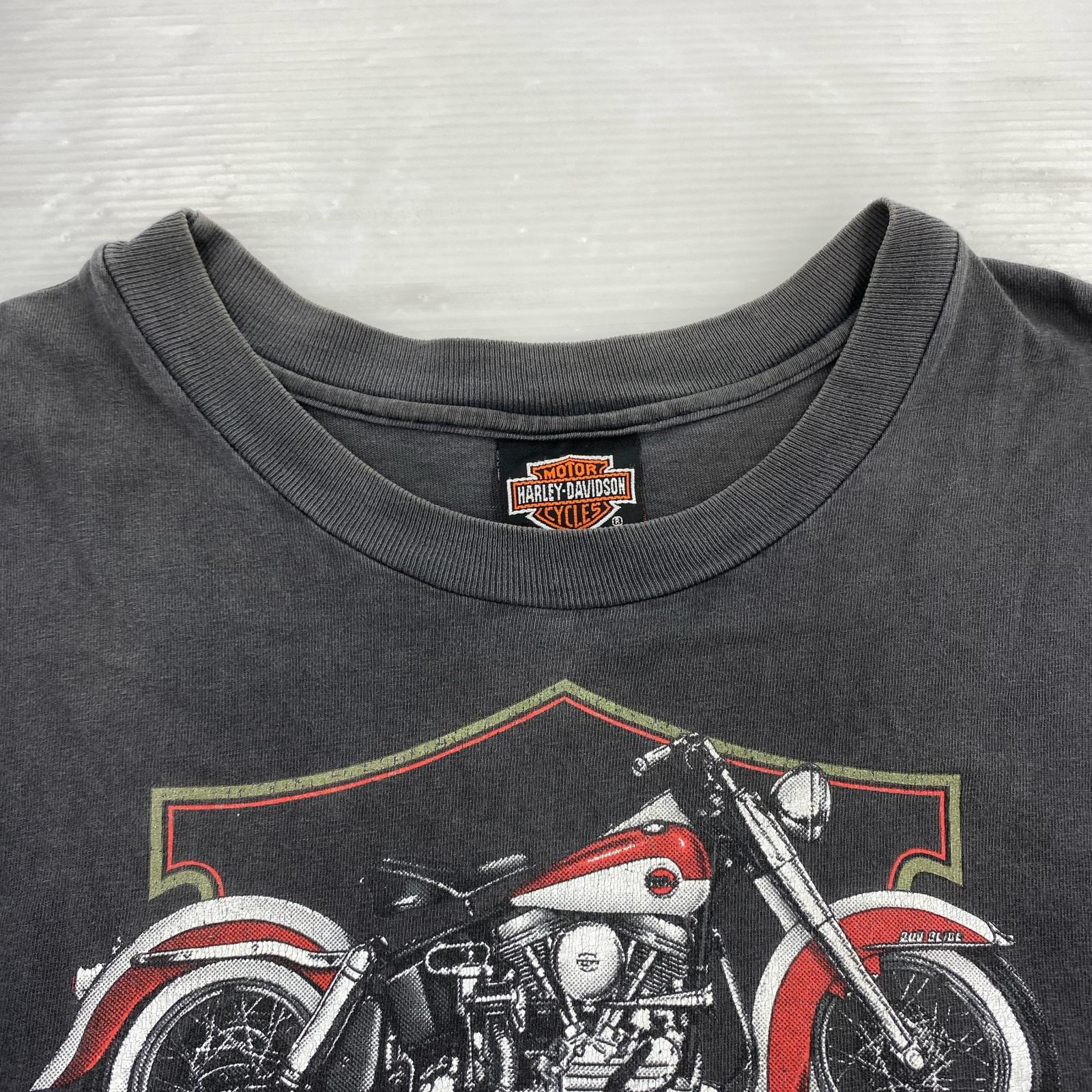 半袖Ｔシャツ USA製 Hanesボディ モーターサイクルT ブラック