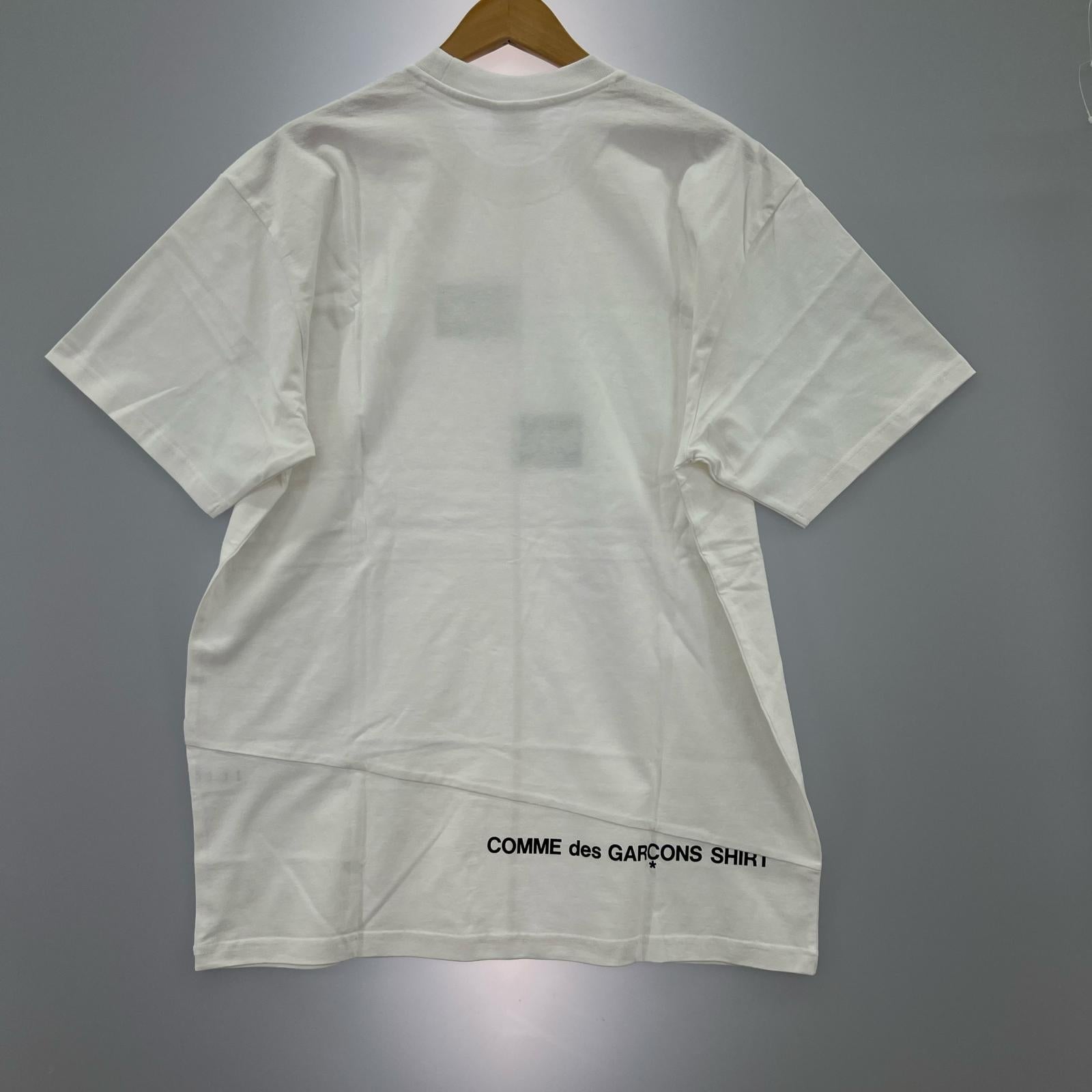 半袖Ｔシャツ ×COMME des GARCONS Split Box Logo Tee w L ホワイト