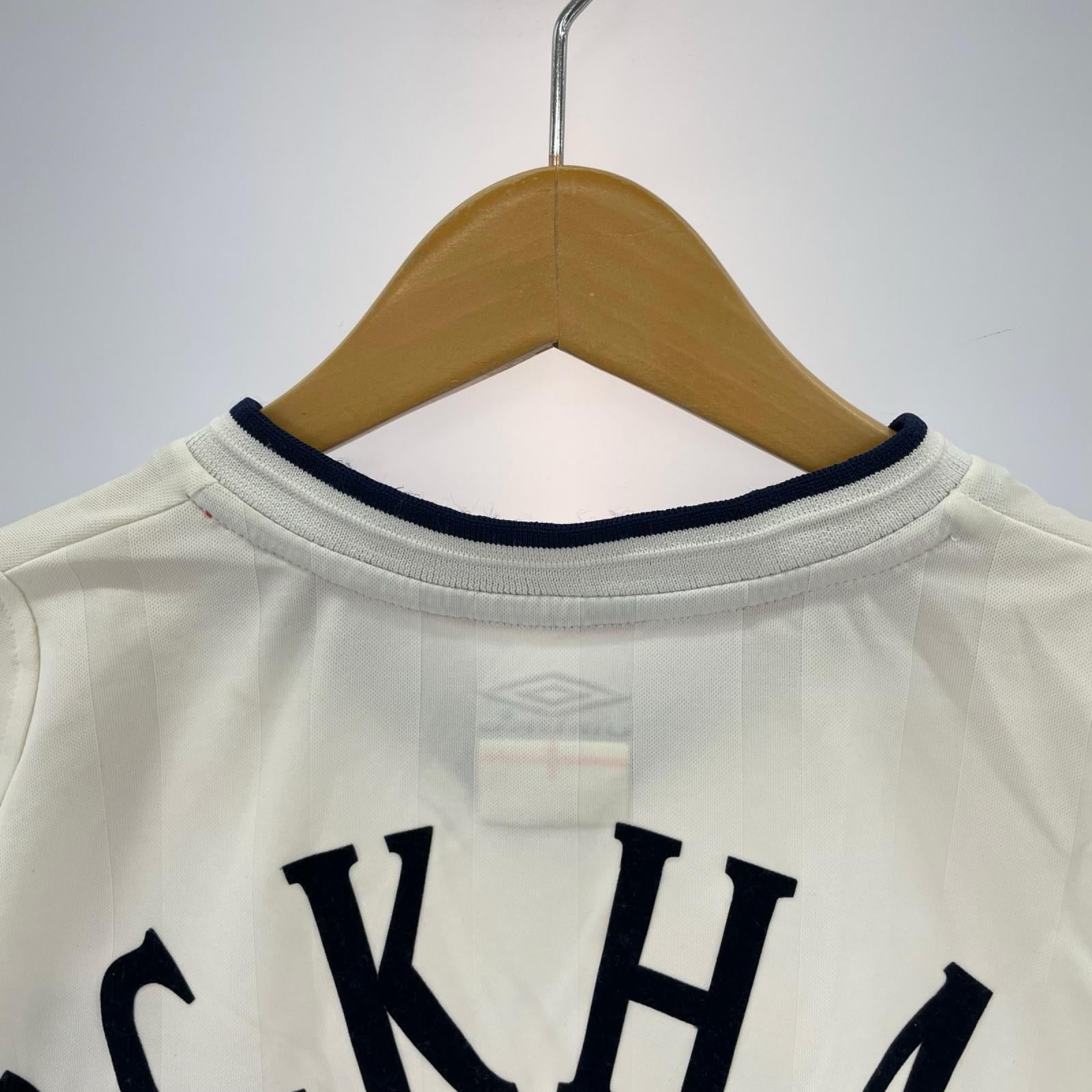 半袖Ｔシャツ イングランド代表 ゲームシャツ ベッカム サイズXL ホワイト