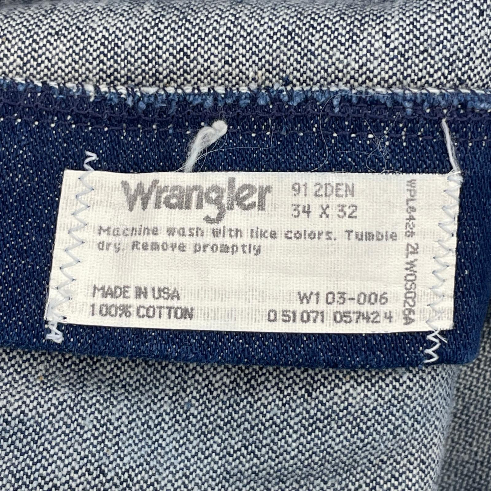 デニムパンツ 90s 912DEN W34 L32 USA製 34 ブルー