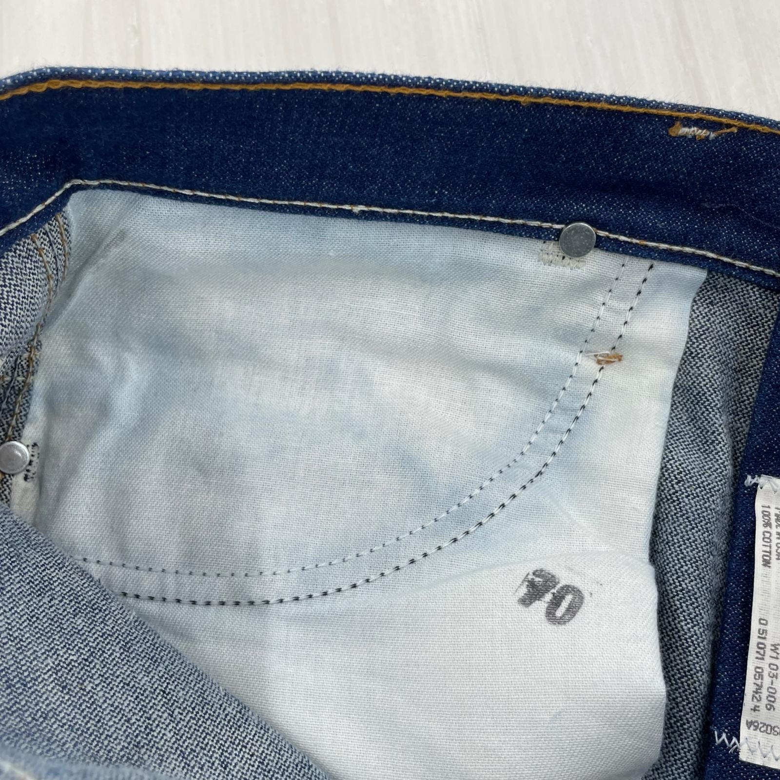 デニムパンツ 90s 912DEN W34 L32 USA製 34 ブルー